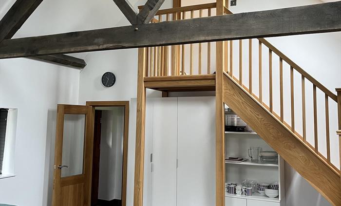 Upstairs to bedroom 2